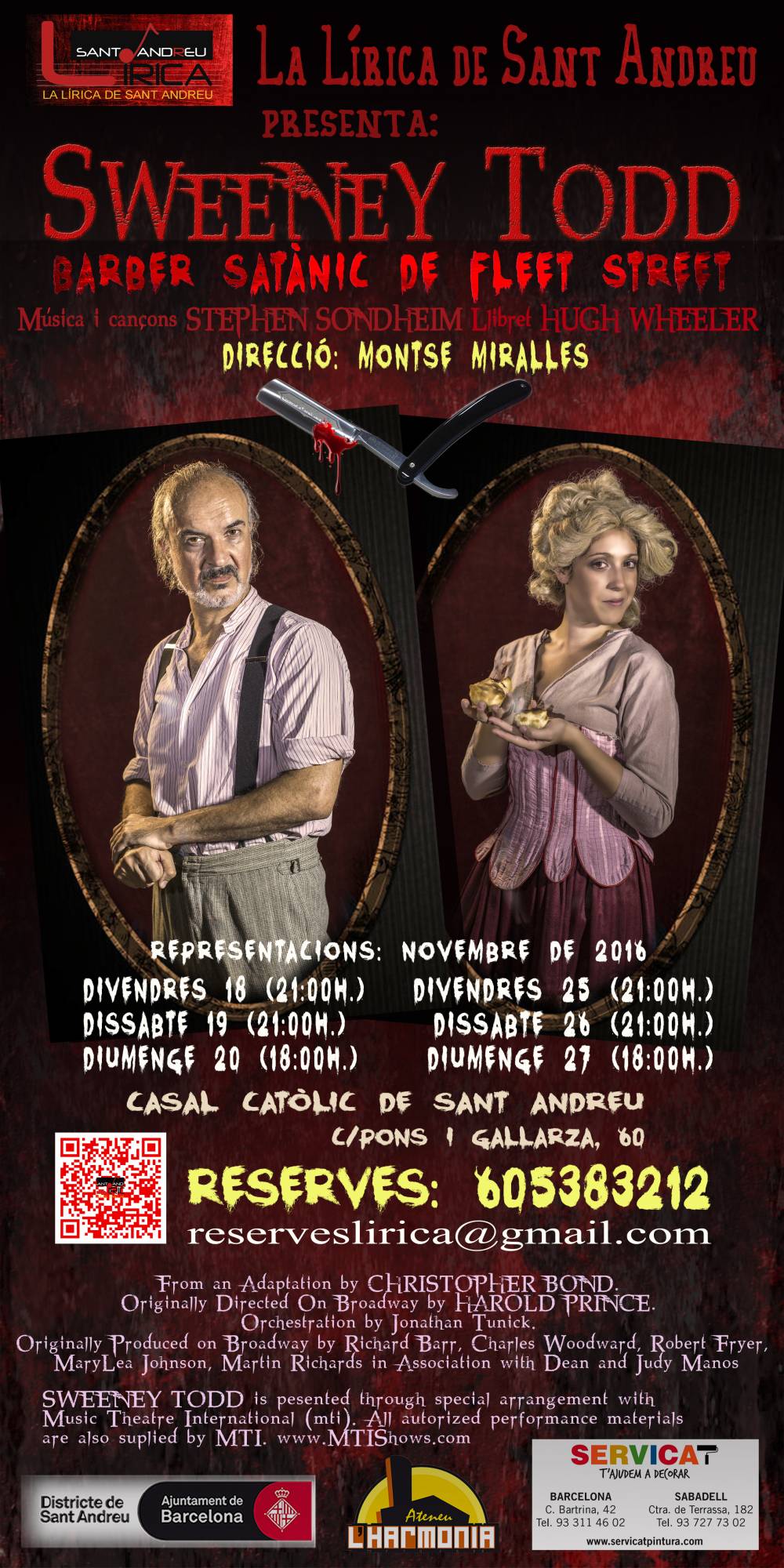 2016 SWEENEY TODD