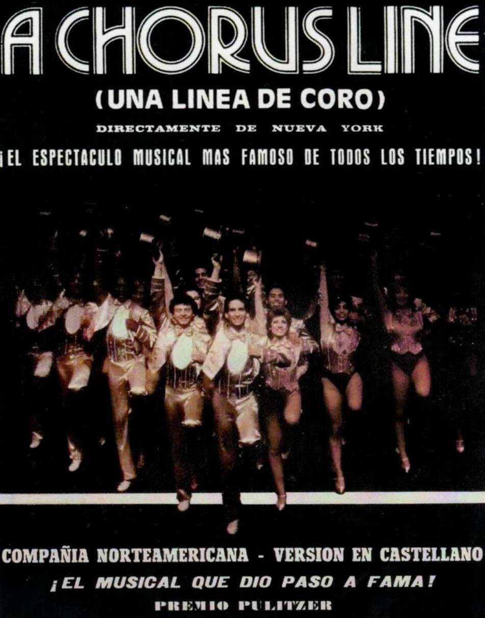 A chorus line