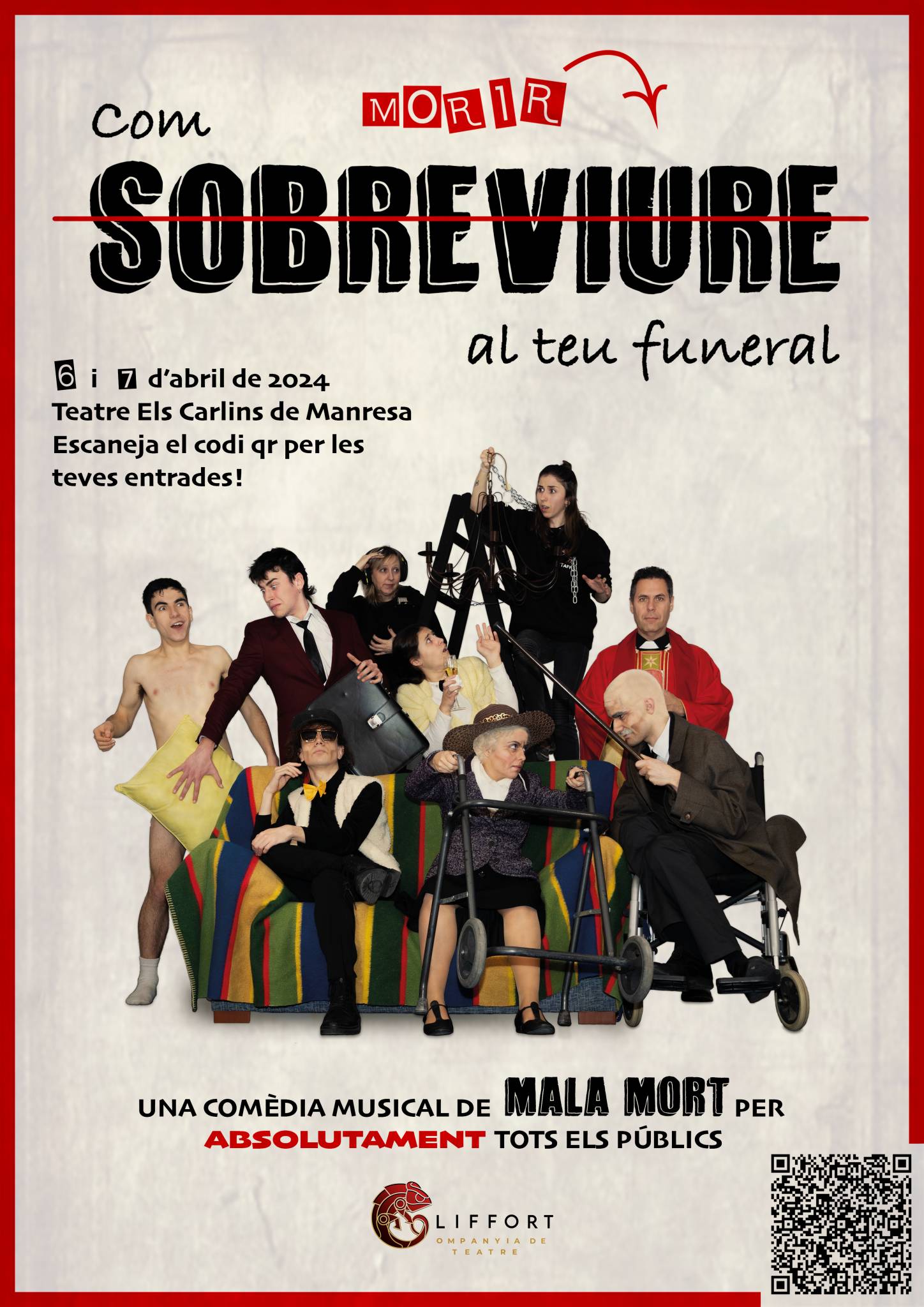 COM SOBREVIURE MORIR AL TEU FUNERAL TEATREUSICAL