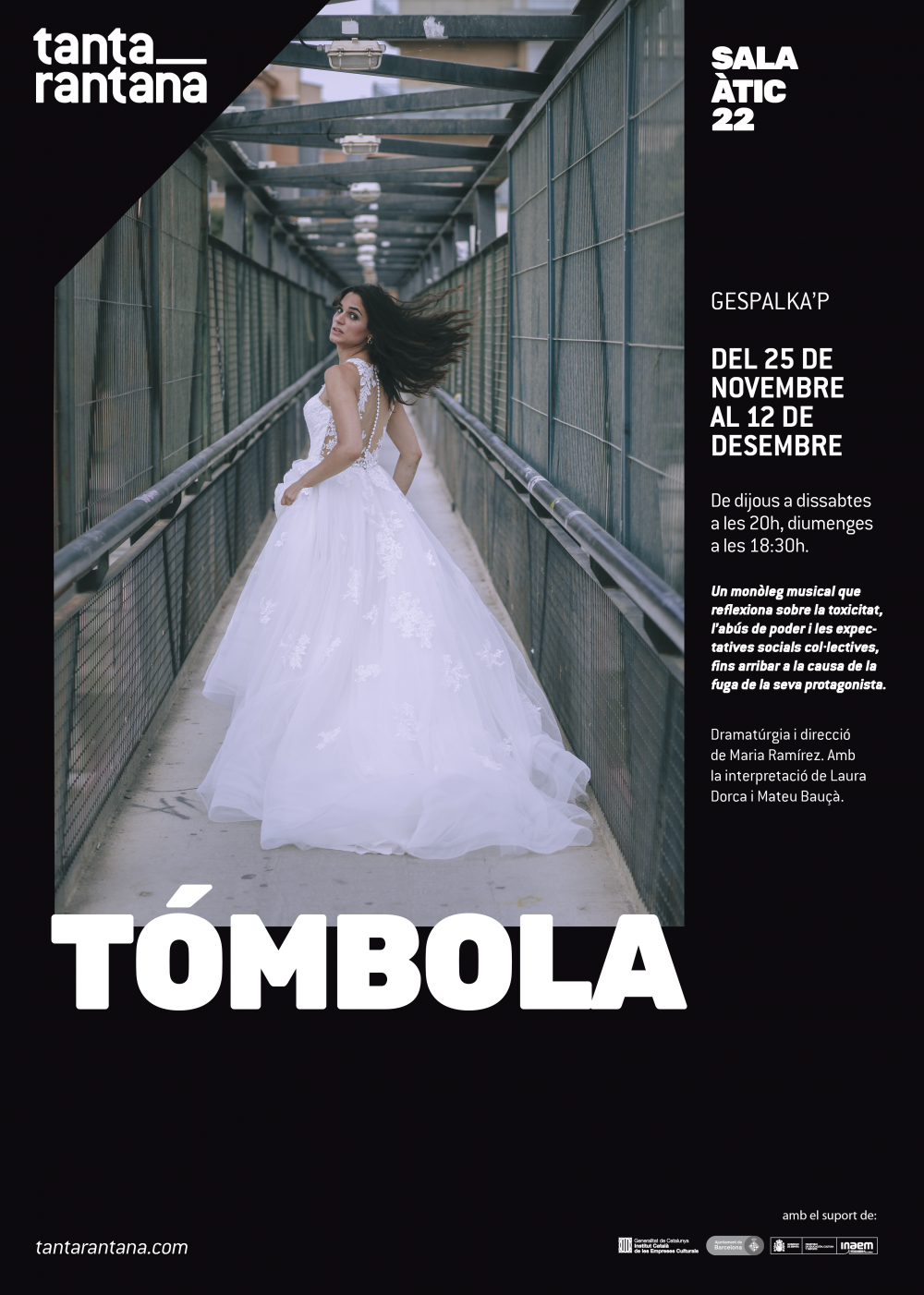 Cartell Tombola Teatre Tantarantana