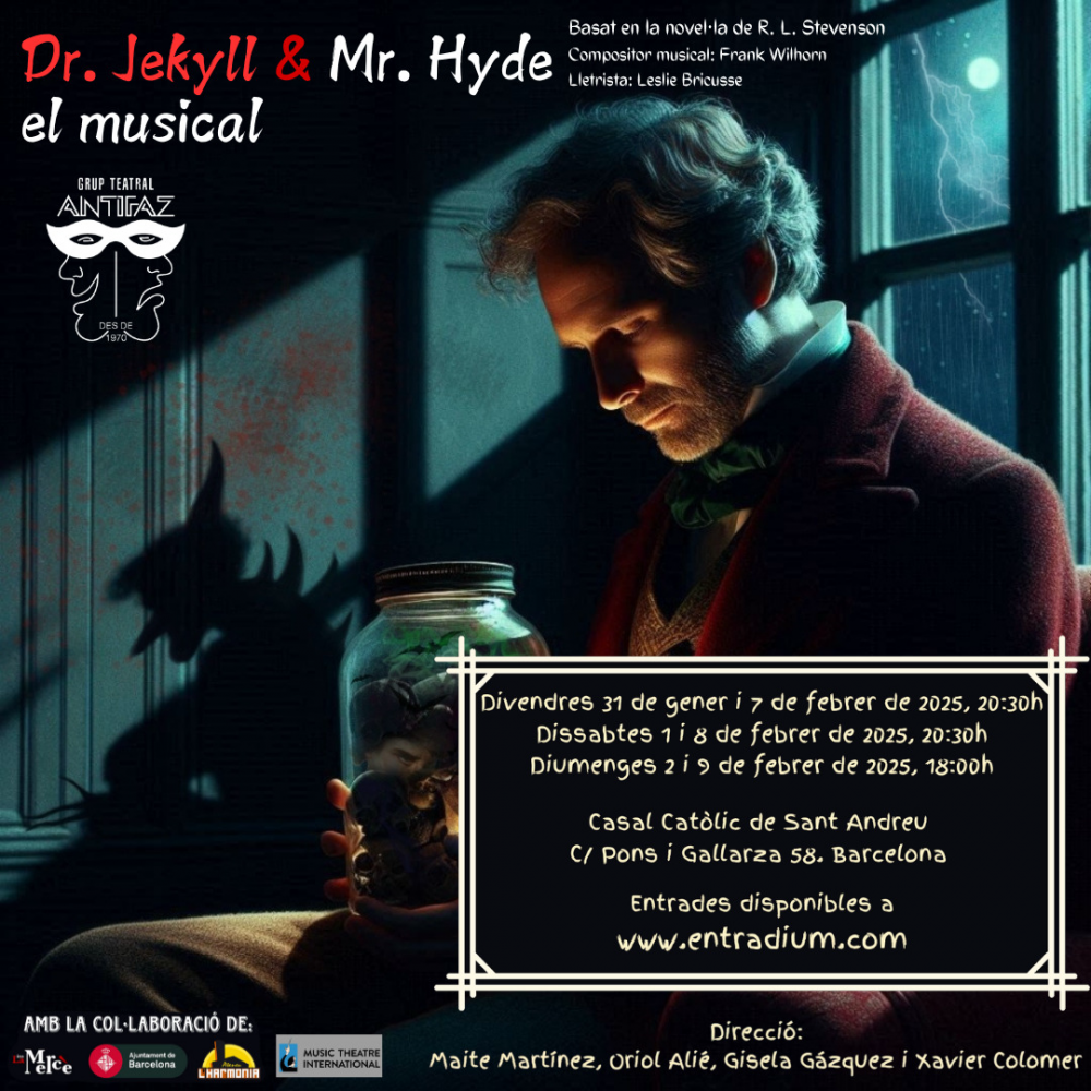 DR JEKYLL MR HYDE TEATREMUSICAL