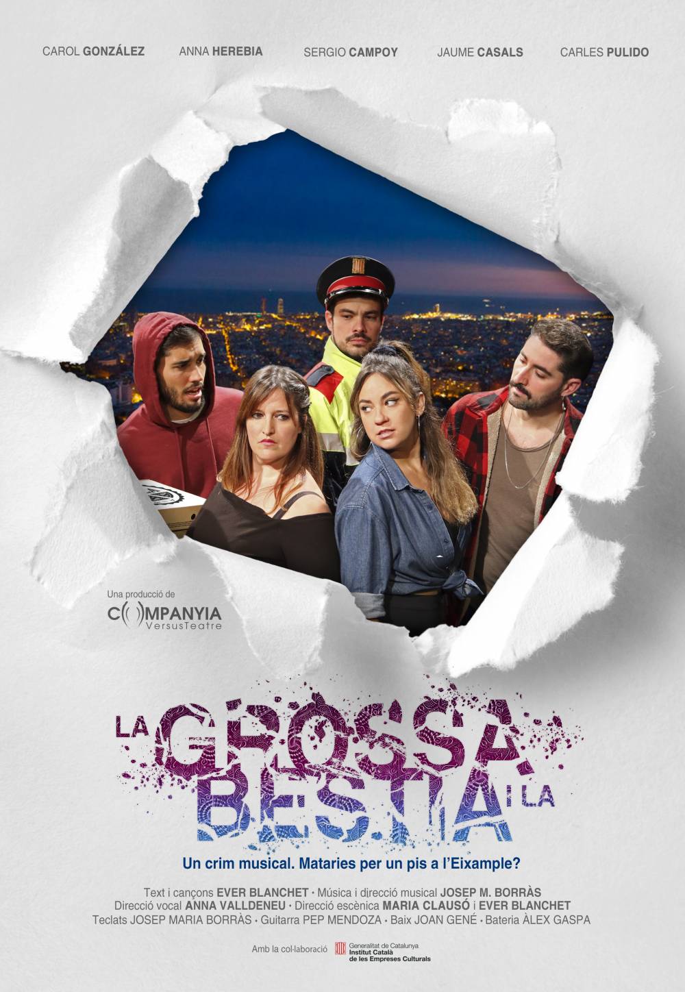 LA GROSSA I LA BESTIA cartell WEB