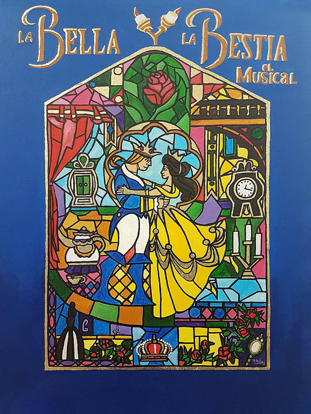 La bella y la bestia el musical apolo