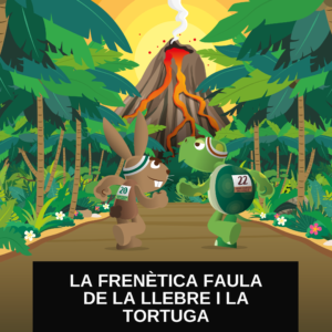 La frenetica faula de la llebre i la tortuga