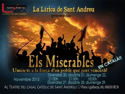 Les miserables lirica sant andreu