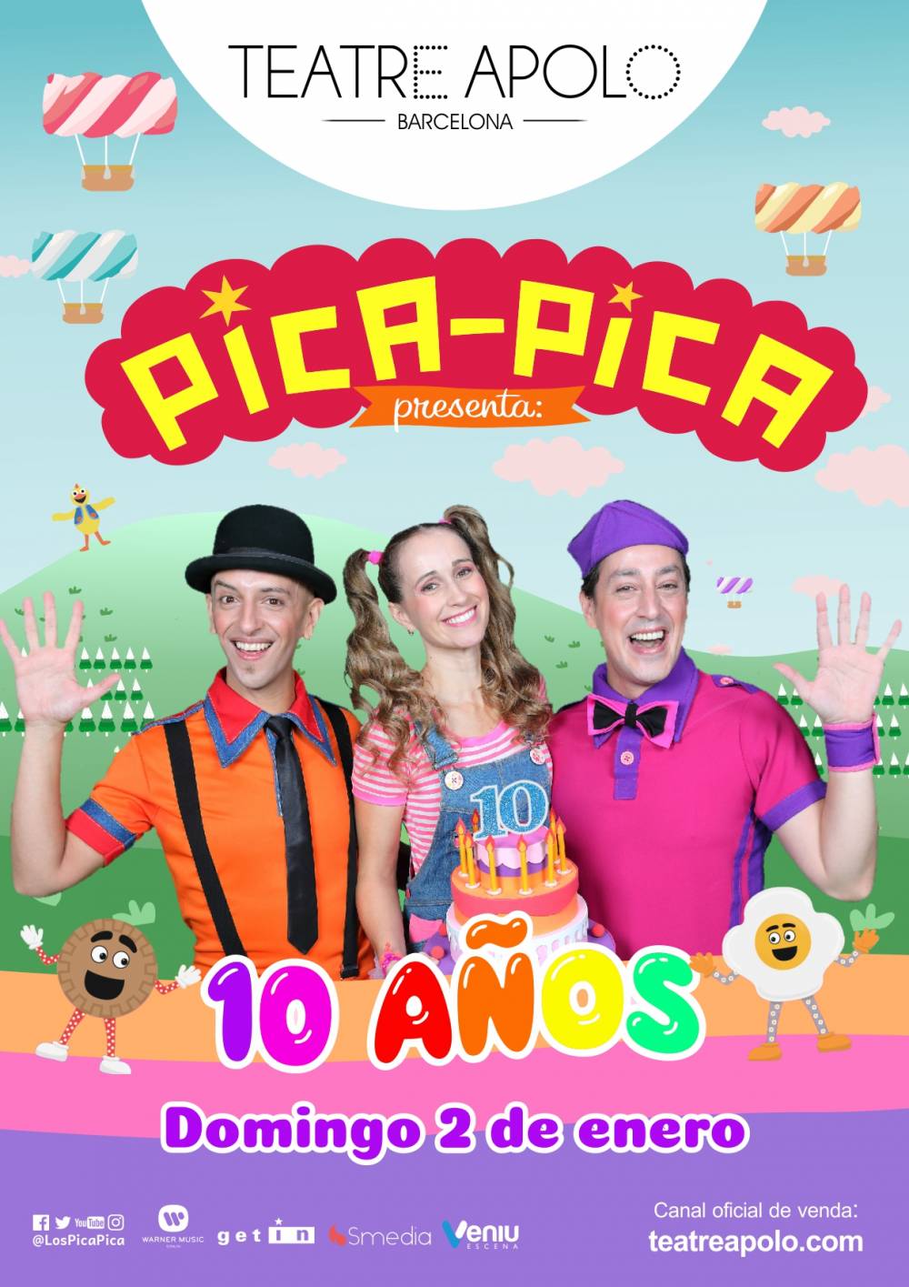 PICA PICA 10 ANYS