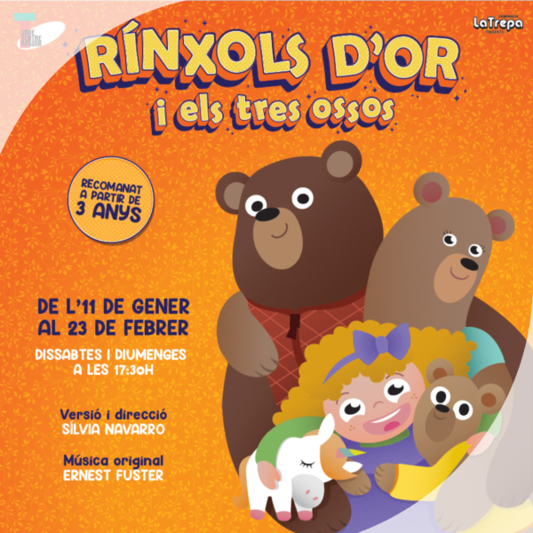 RINXOLS DOR I ELS TRES OSSOS TEATRE MUSICAL
