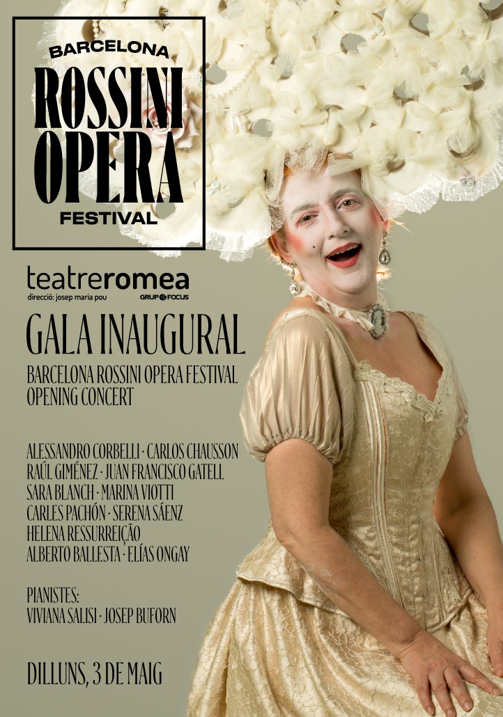 ROSSINI gala inaugural teatre romea barcelona