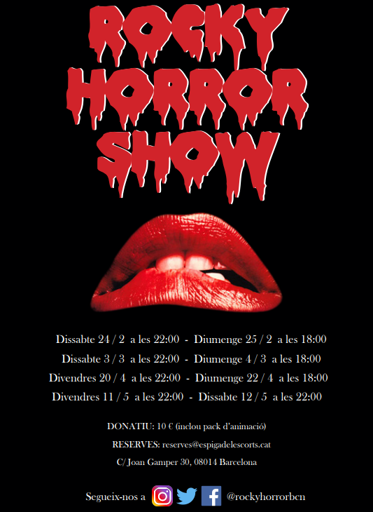 Rocky horror les corts