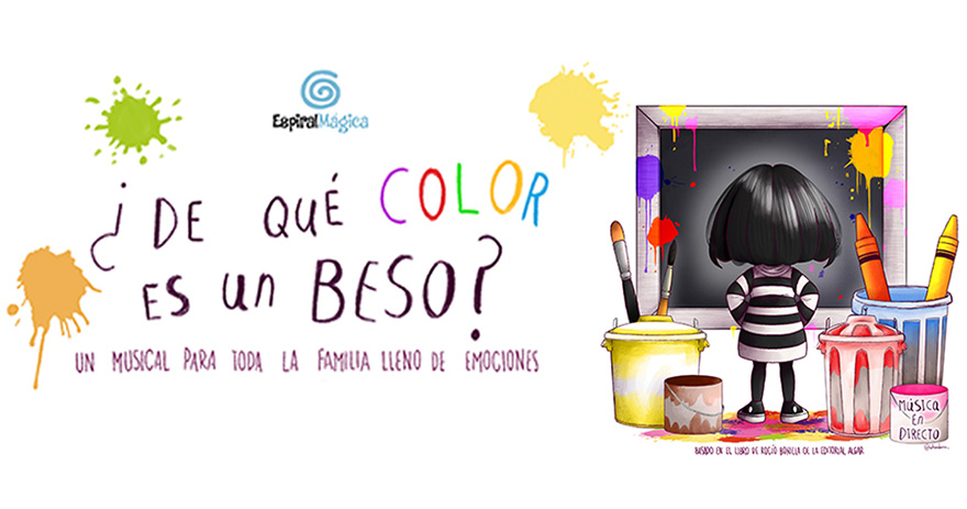 TEATREMUSICAL DE QUE COLOR ES UN BESO