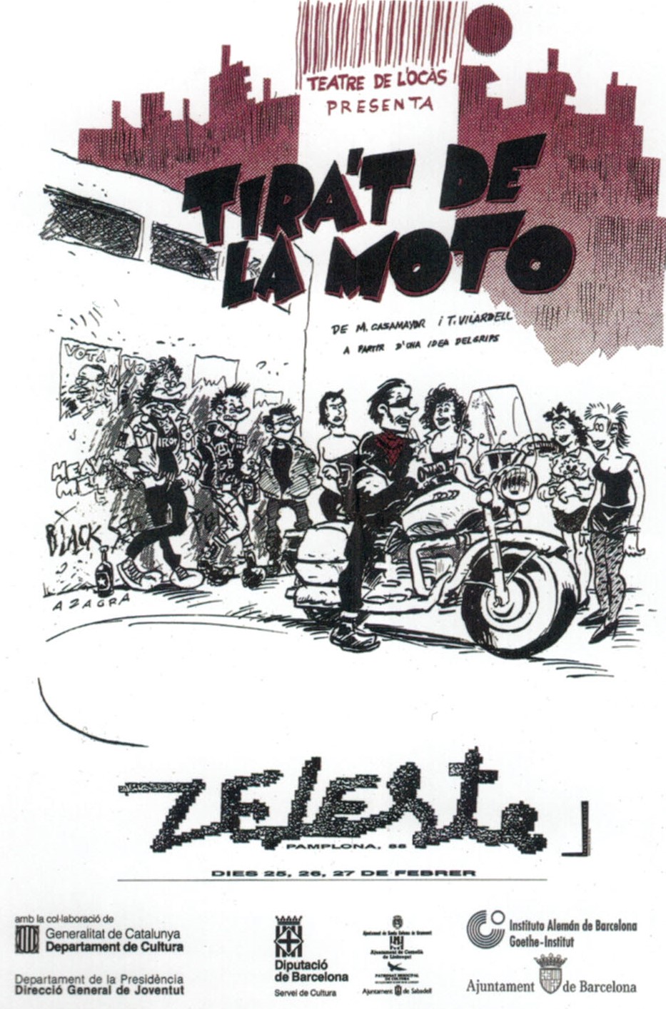 Tirat de la moto