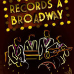 cartell records a broadway vertical dibuixat 000
