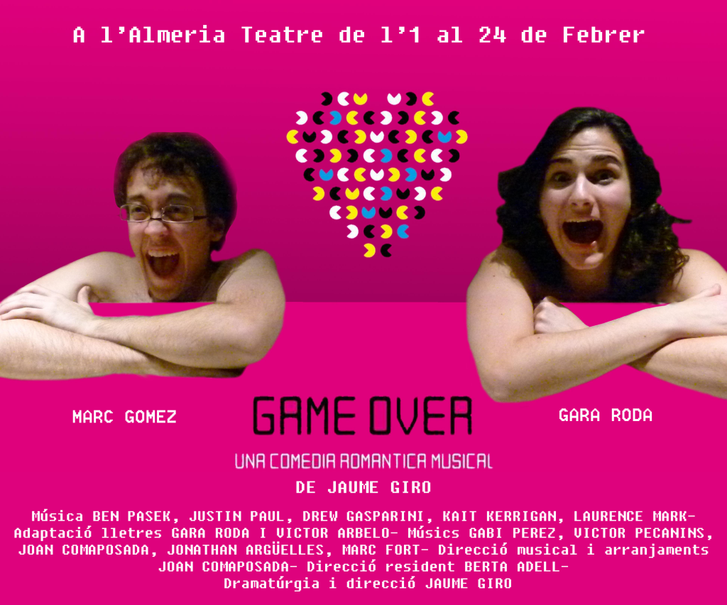 game over musical almeria teatre broadway barcelona