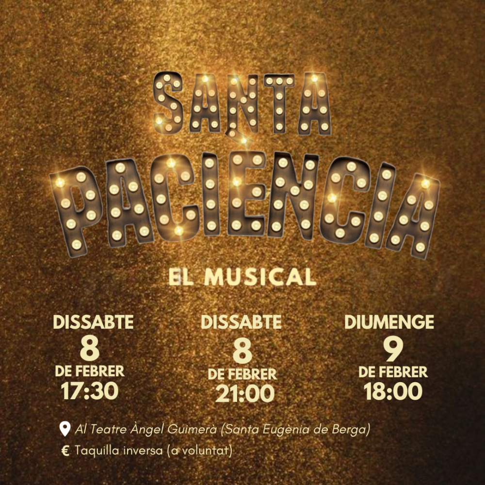 santa paciencia teatremusical