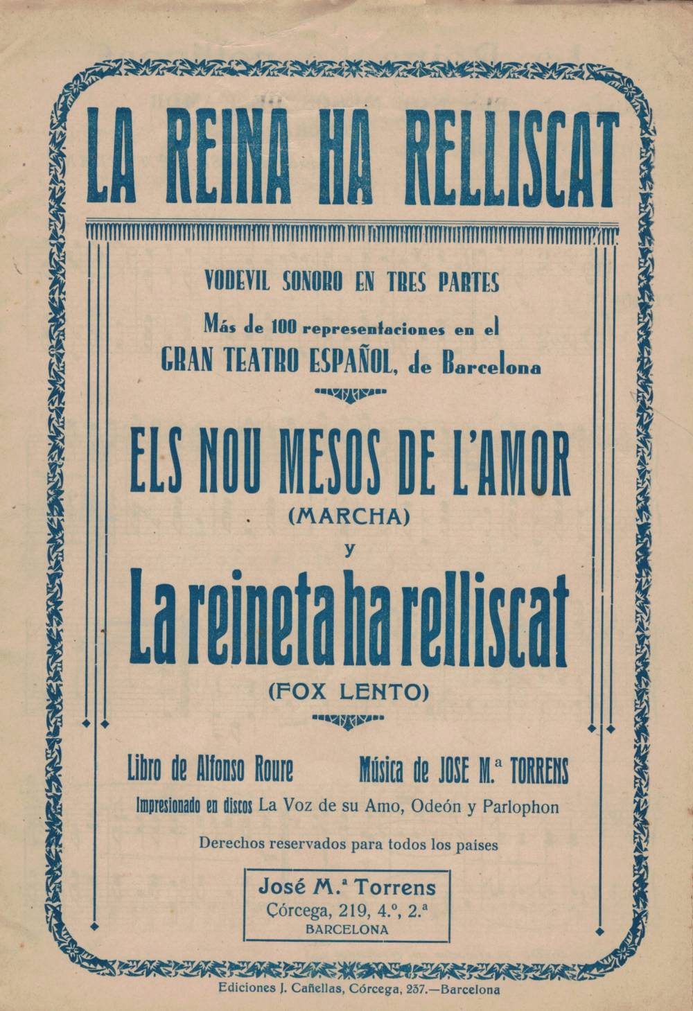 La Reina ha relliscat 3 1