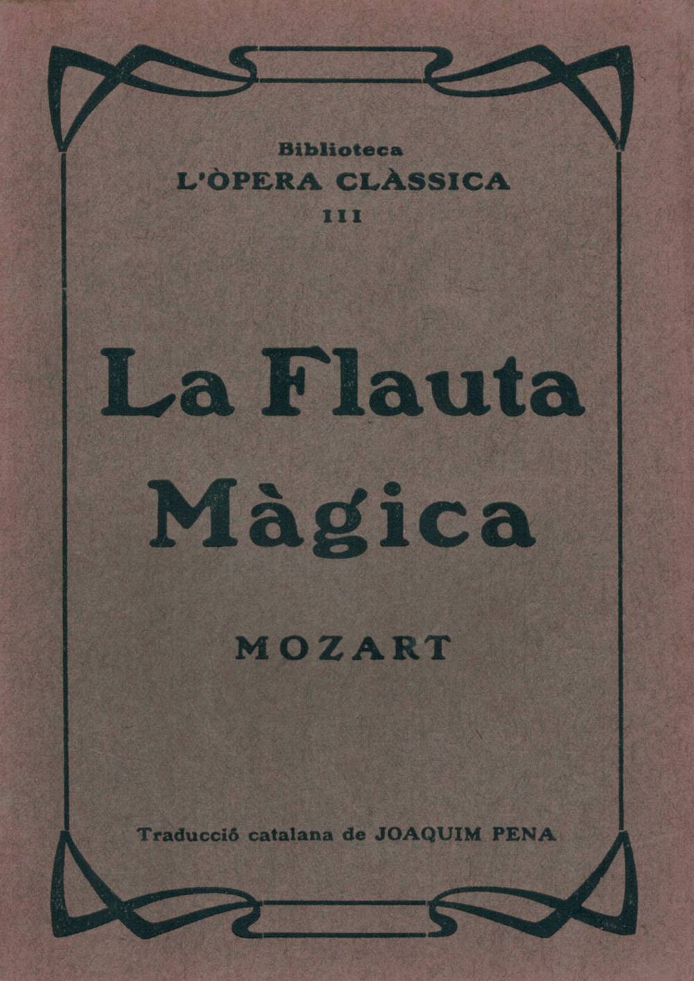 La flauta magica