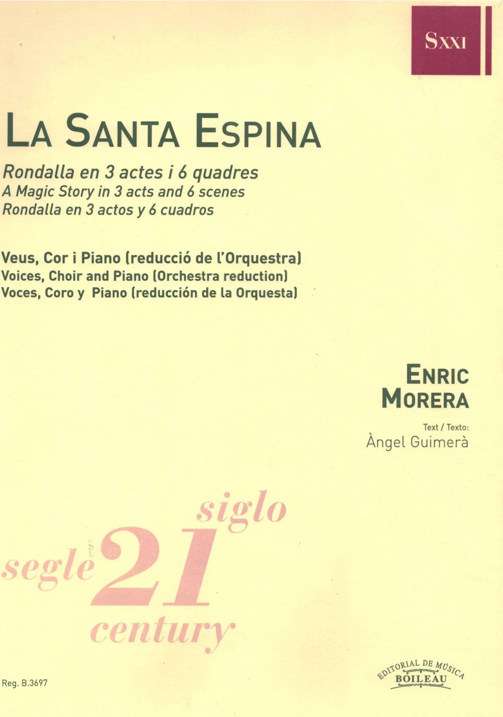 La santa Espina score