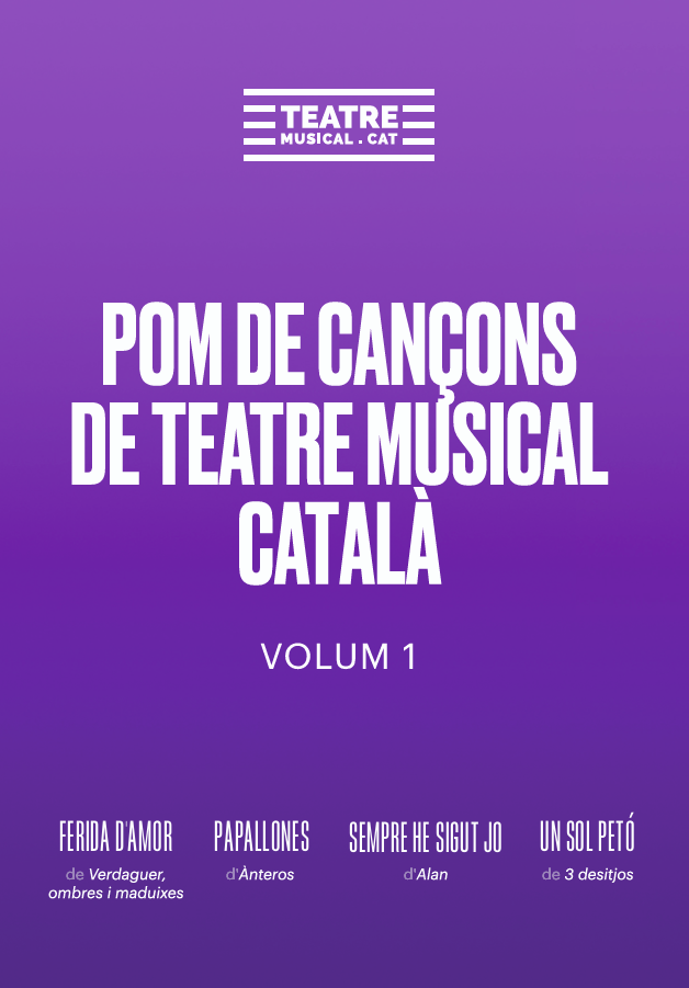 POM DE CANCONS DE TEATRE MUSICAL CATALA VOLUM 1