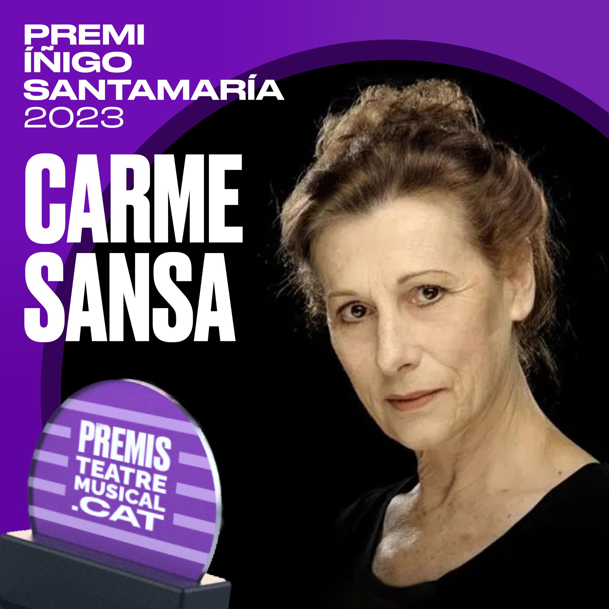 PREMI TEATREMUSICAL CARME SANSA