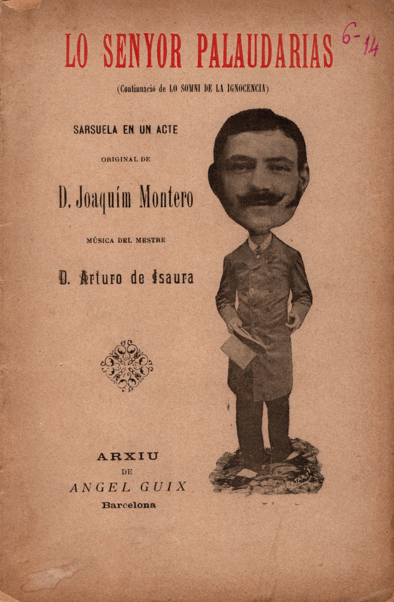 LO SENYOR PALAUDARIAS TEATREMUSICAL