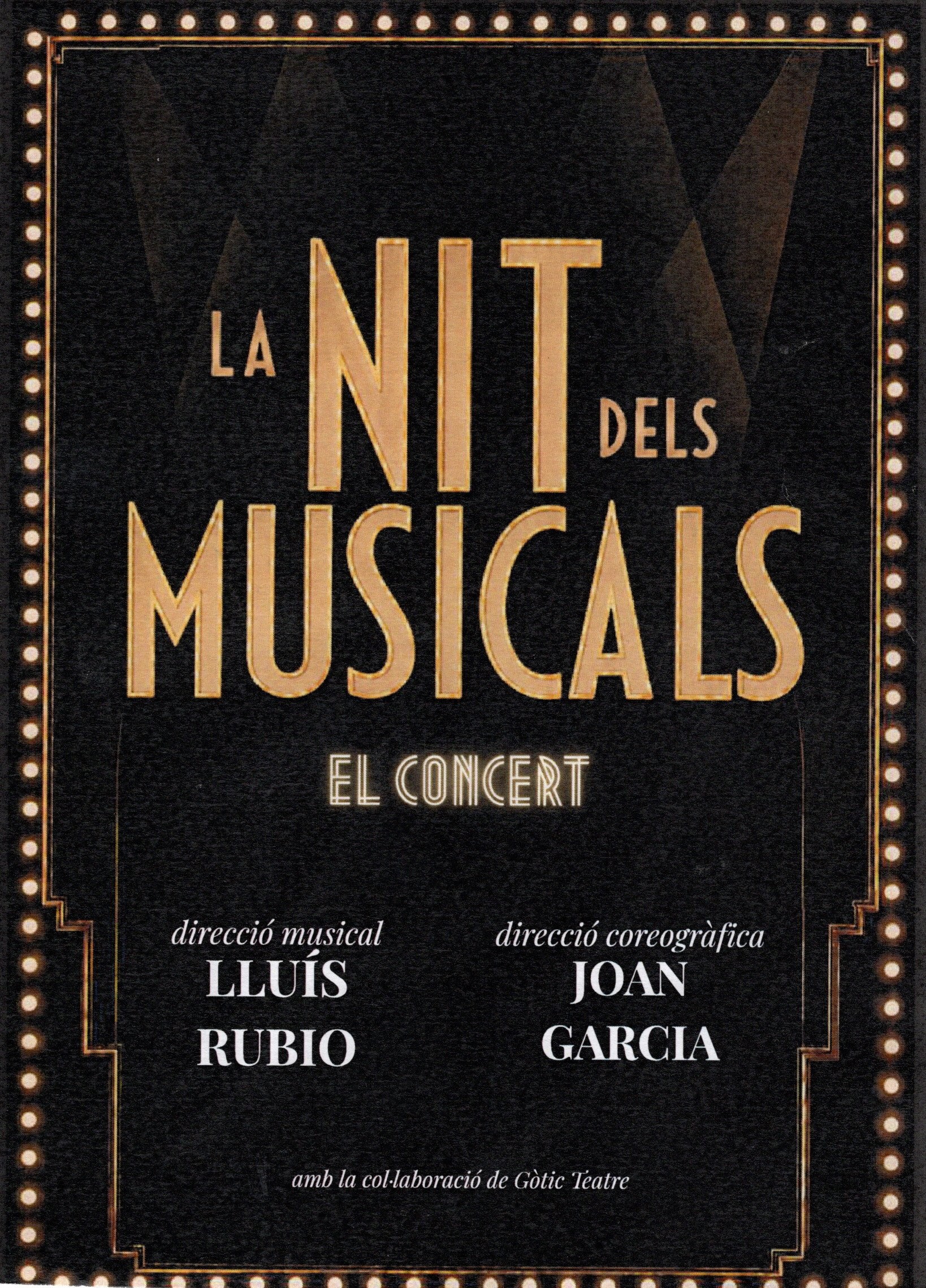 LA NIT DELS MUSICALS TEATREMUSICAL