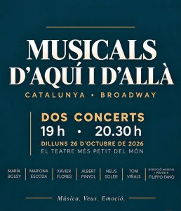 MUSICALS D'AQUÍ I D'ALLÀ TEATREMUSICAL