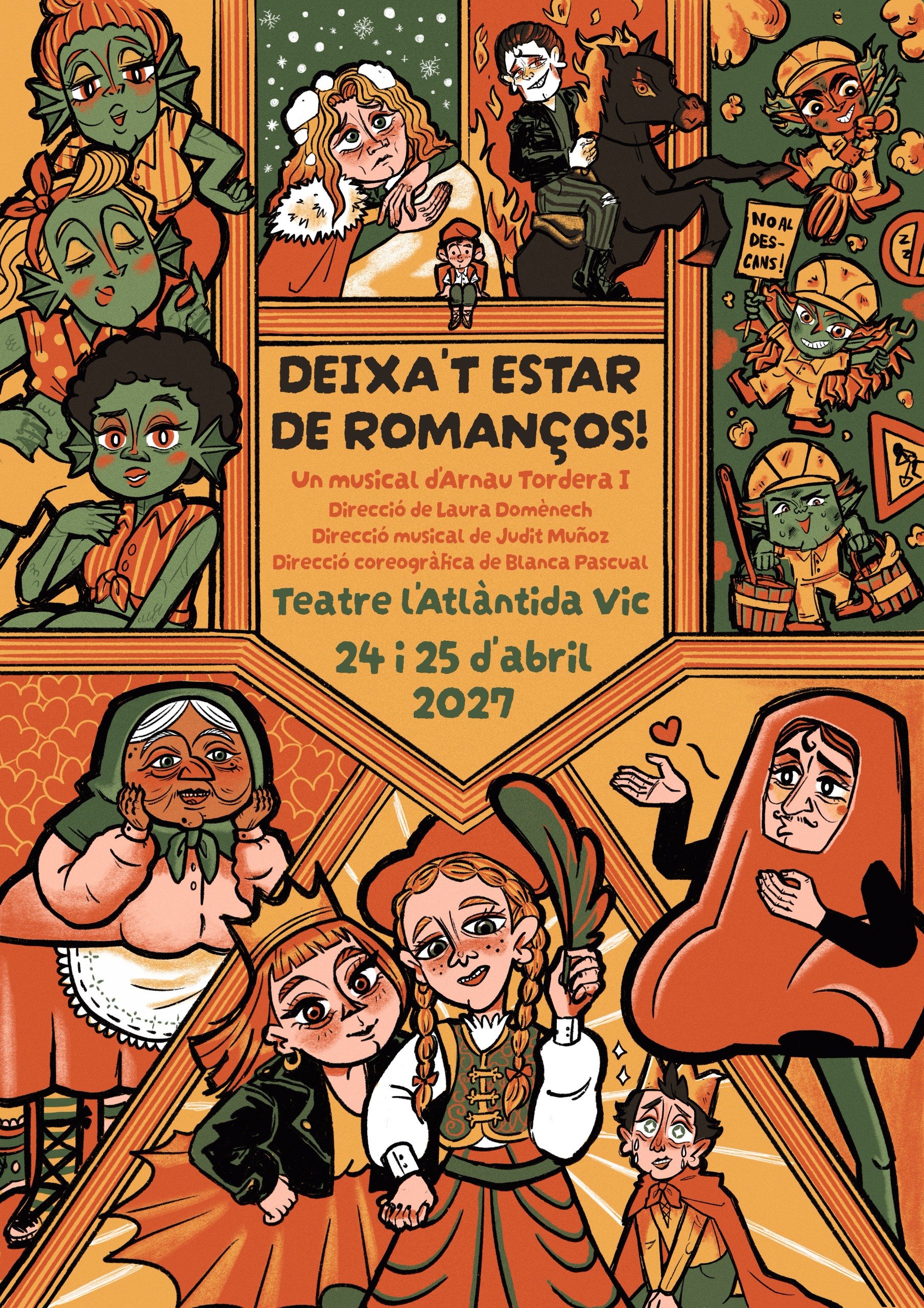 DEIXA'T ESTAR DE ROMANÇOS 2027 TEATREMUSICAL